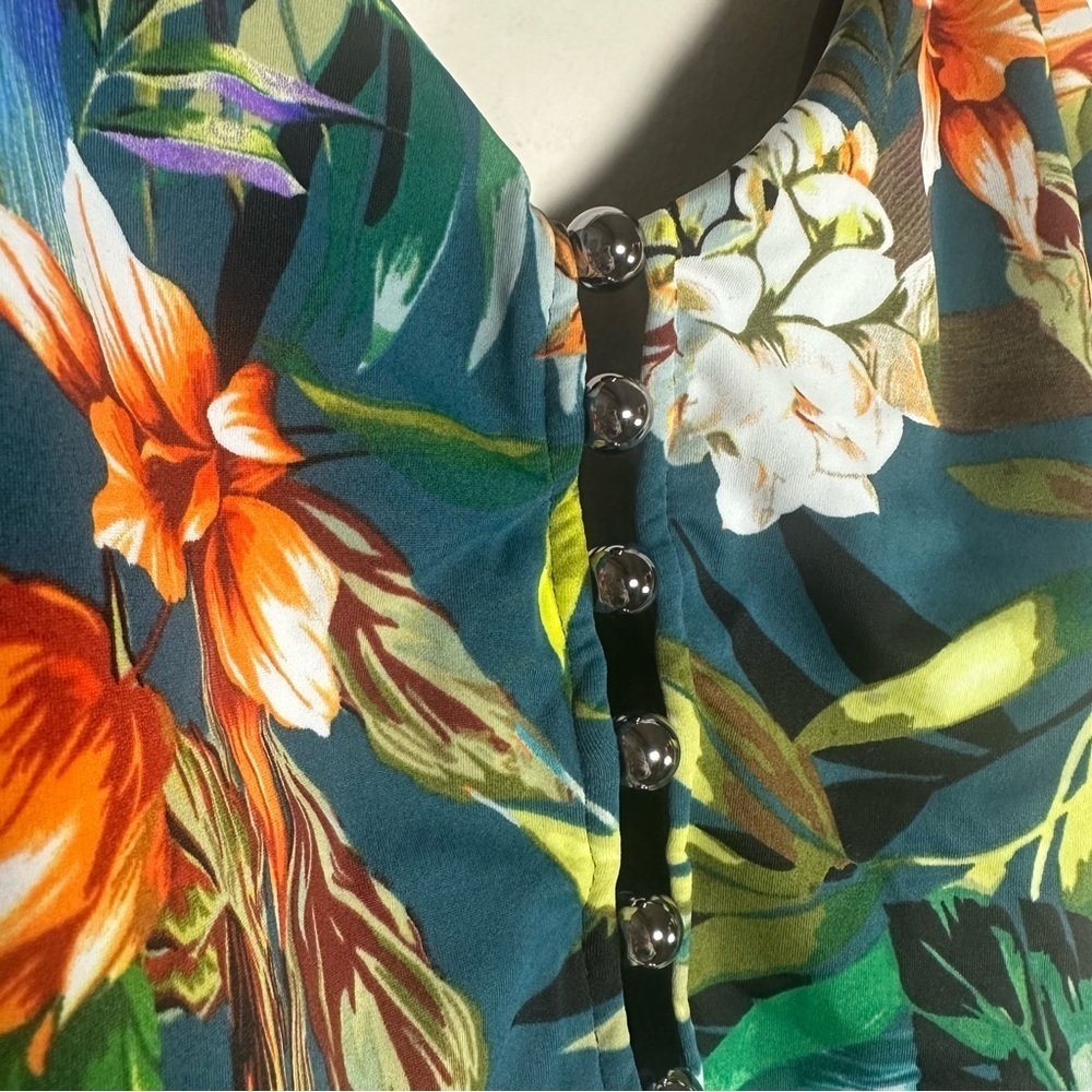 NWT $162 MAGICSUIT Serenity Stella ​Floral One-Piece Swimsuit Size 12 - Picture 6 of 8